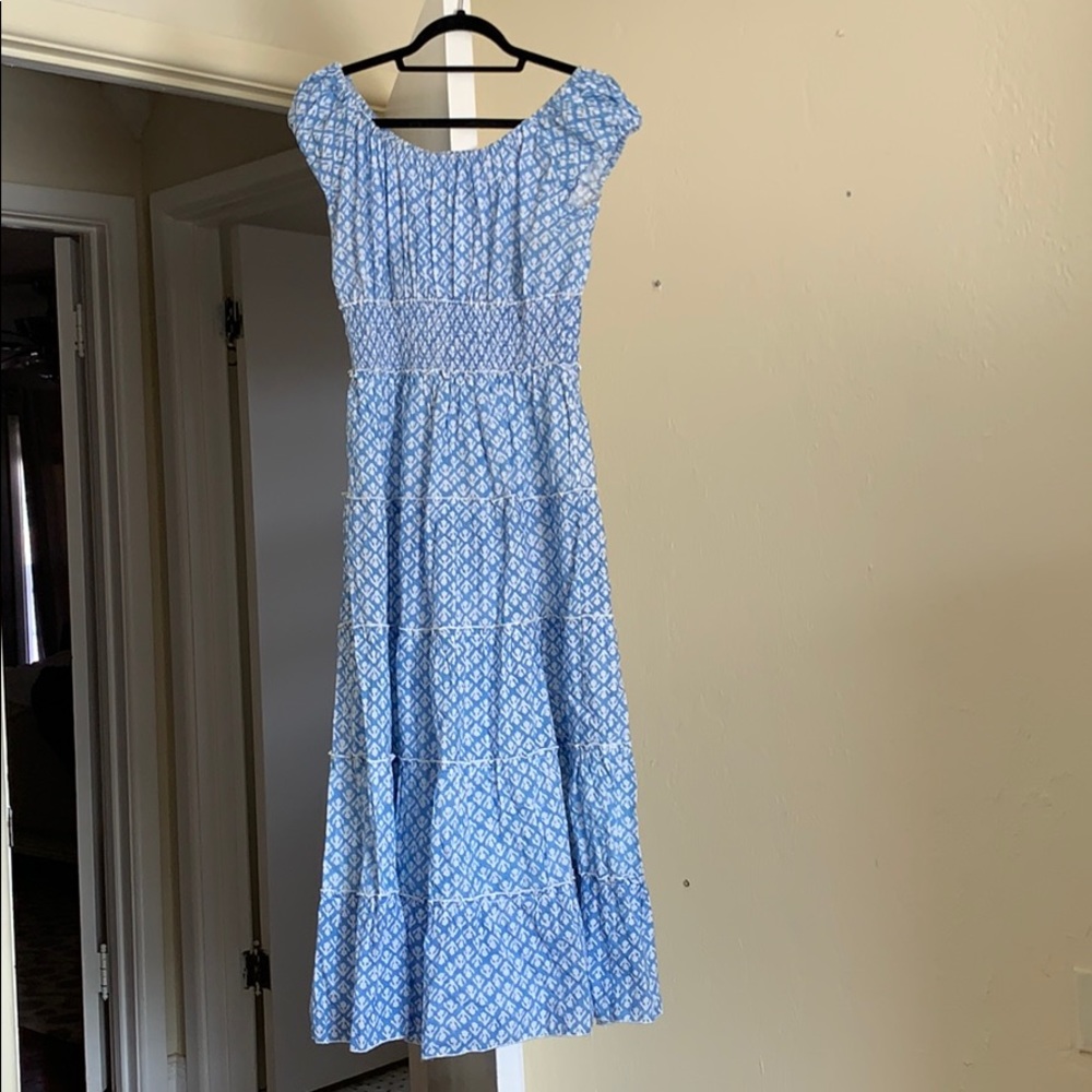 Pink City prints dress